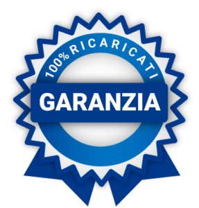 Garanzia 100% Ricaricati
